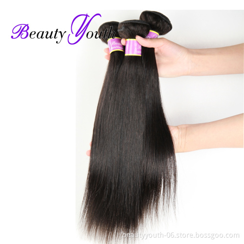 Beauty Youth 12a grade straight cuticle aligned hair from buy now pay later hair weave virgin hair bundles